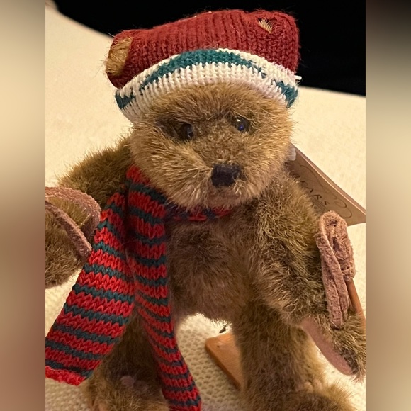 Russ Other - Russ Teddy Bear Alpine Lodge Brown Mogul On Skis Plush Fully Jointed Tags